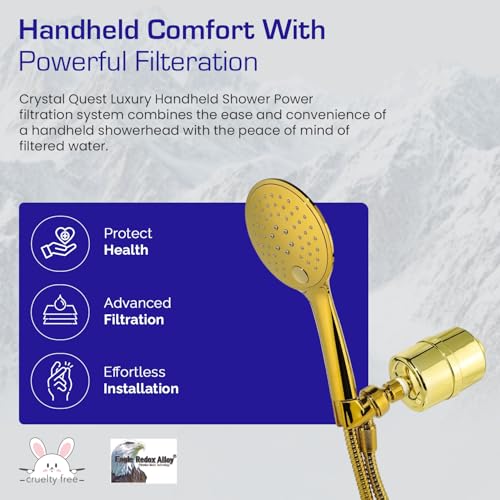 Luxury Handheld Shower Power Filtration System