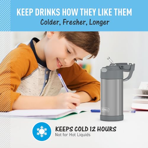 FUNTAINER Water Bottle with Straw