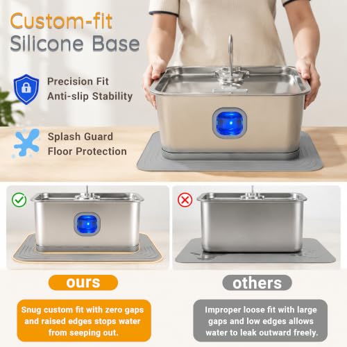 18L 4.76Gal Large Dog Water Fountain