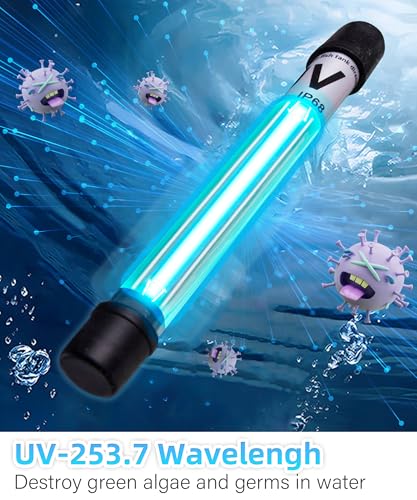 200GPH Aquarium Filter with 5W U