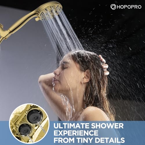 6 Mode High Pressure Handheld Shower Head Set