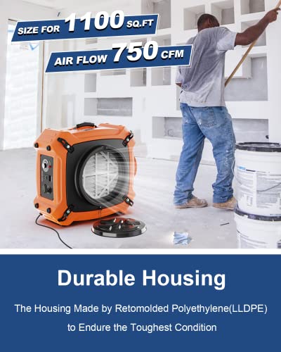 PureAiro HEPA Max 970 Air Scrubber with UV
