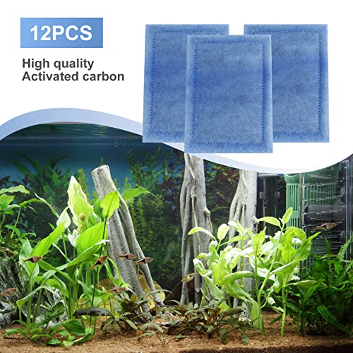12Pcs Aquarium Filter Cartridges (12 Count)