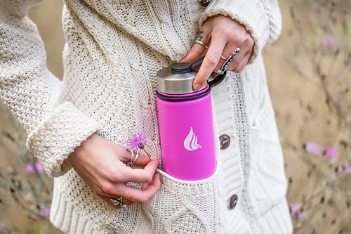 Stainless Steel Insulated Water Bottle with Straw