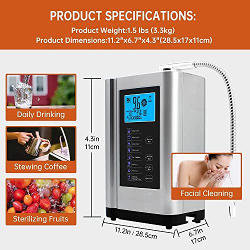 Alkaline Water Ionizer