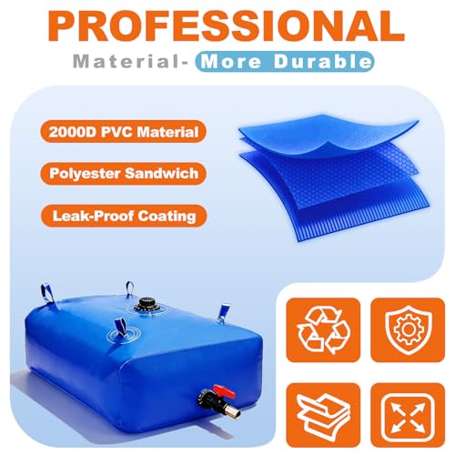 540L 142 Gal Water Bladder Tank