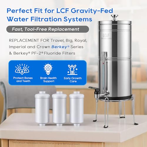 Fluoride Water Filter (3 Count)