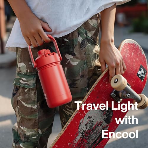 Kids Insualated Water Bottle with Straw