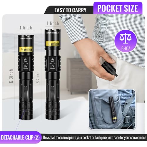 UV Flashlight Blacklight 395nm Black Light
