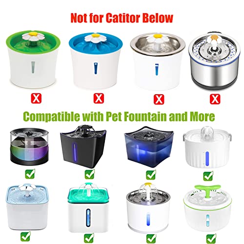Cat Pet Water Fountain Filters (100 Count)