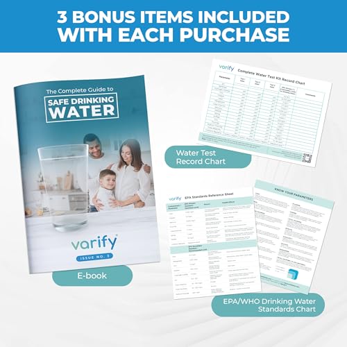 17in1 Complete Drinking Water Test Kit (100 Count)