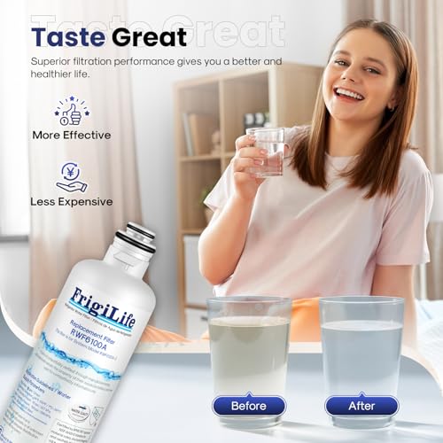 RWF6100A Refrigerator Water Filter Replacement For Bosch Ultra Clarity Pro BORPLFTR50 (3 Count)