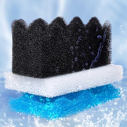 18 Pcs Filters Media Set Compatible with Fluval 106 (15 Count)