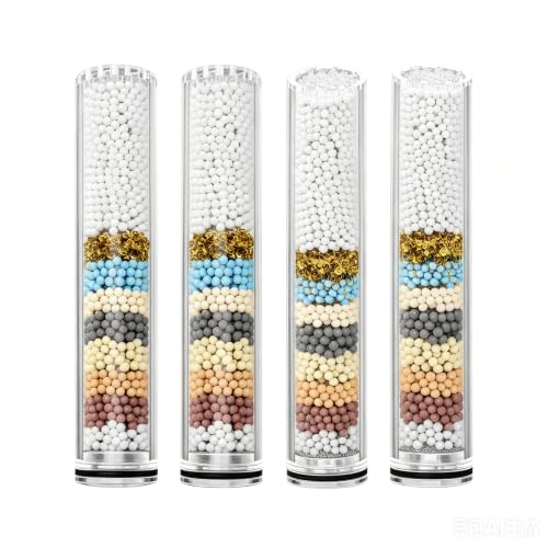 4 Pack Replacement Filters for Handheld Shower Head (4 Count)