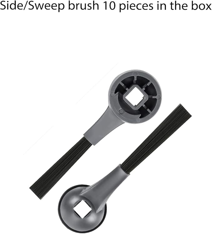 Replacement Parts for Shark AI AV2511AE AV2501S AV2610WA AV2501AE RV2502AE RV2610WA UR2500SR RV2520 AV2510 Accessories Kit :Main Roller Brush/Cover HEPA Filters Foam/Primary Filter Sweep Side Brushes - AquaVibe