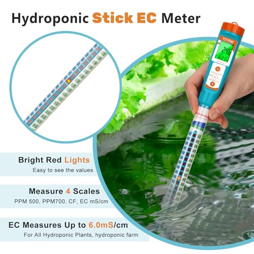 Truncheon EC PPM Nutrient Meter for Hydroponic