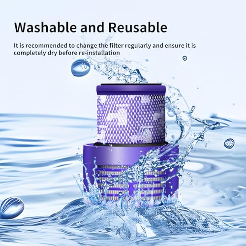 V10 Filter Replacement Compatible with Dyson V10 Cyclone Series