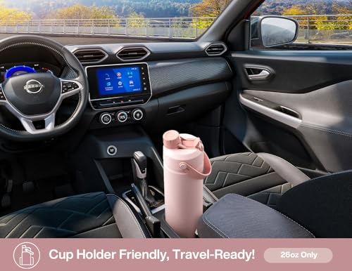 26 oz Insulated Water Bottle with 2