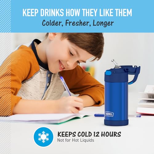 FUNTAINER Water Bottle with Straw
