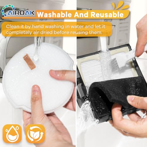 AZ1810 Vacuum Filters for Shark Vertex Duoclean Upright Cleaner (11 Count)