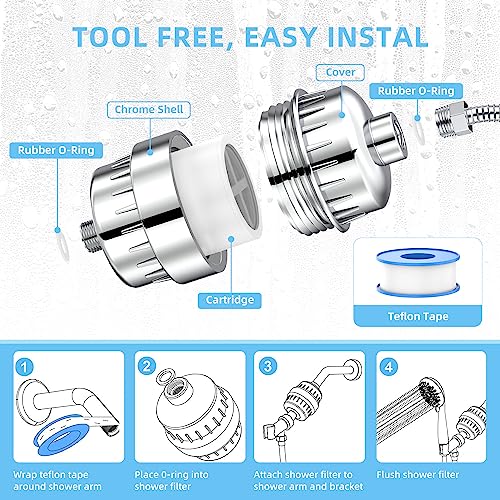 24 Stage Shower Water Filter