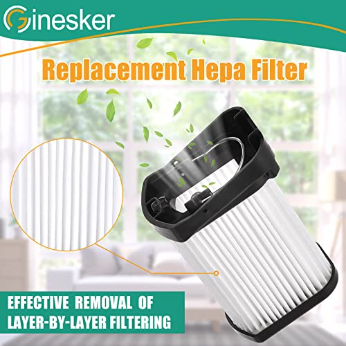 4 Pack Replacement Vacuum Filter for Shark WANDVAC POWER PET WV401 WV410CO WV401BL WV401PK WV403BR WV410BL WV410GN WV410PR Cordless Handheld Vacuum (4 Count)