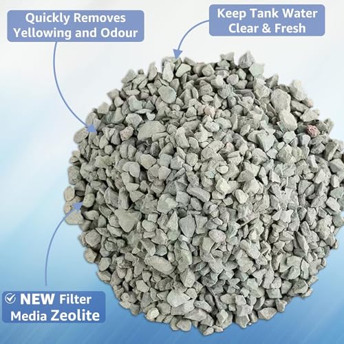 12 Pack Large Aquarium Filter Cartridges Compatible with Whisper Bio (12 Count)