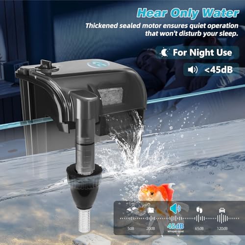 Hang on Back Aquarium Filter w