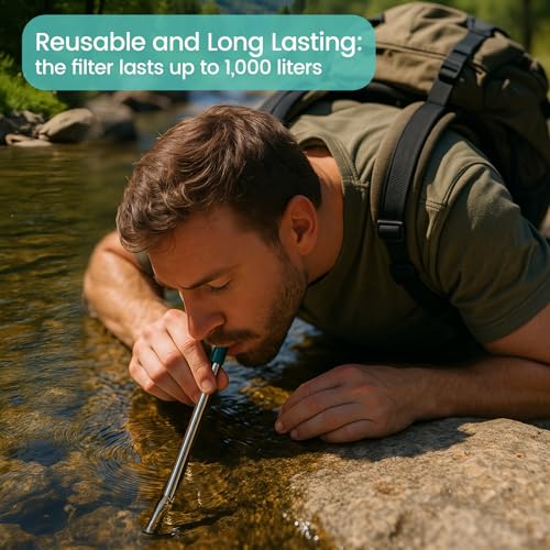 Stainless Steel Water Filter Straw