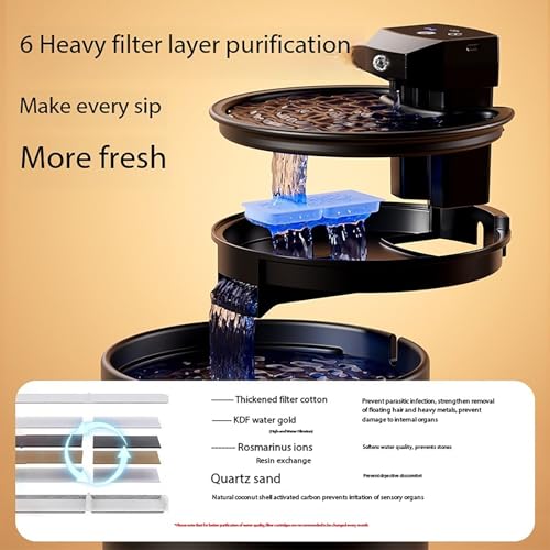Cordless Ceramic Cat Water Fountain 101.45oz (101.45 Fl Oz)