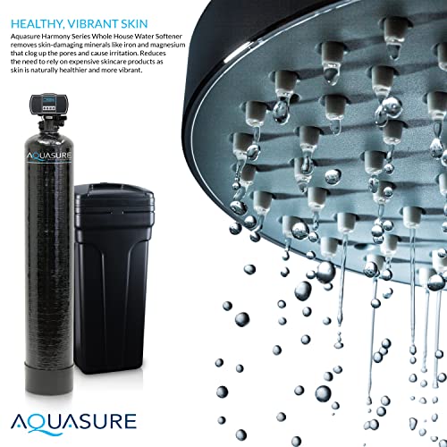 48 000 Grains Whole House Water Filtration Bundle with Digital Metered Control Softener