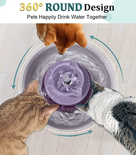 Ceramic Cat Water Fountain