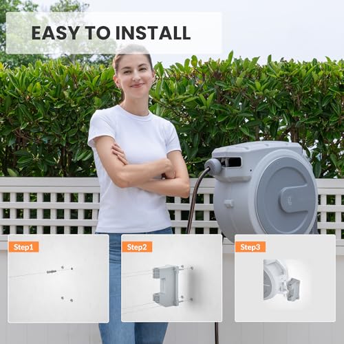 Retractable Garden Hose Reel 5