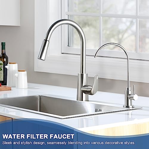 Reverse Osmosis Faucet Fits Most RO Units or Water Filtration System