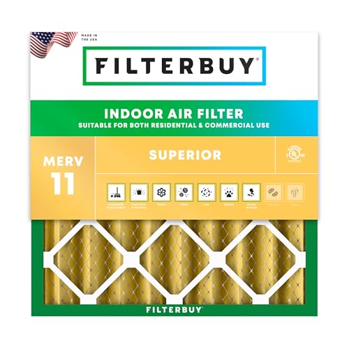 25x25x4 Air Filter MERV 11 Pet & Allergy Defense