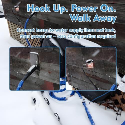 Heated Water Hose for Rv (25 Foot)