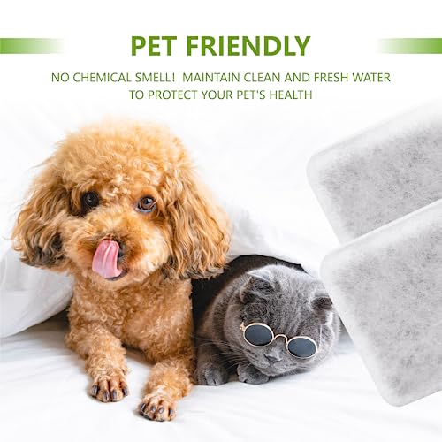 Pet Water Fountain Charcoal Replacement Filters (12 Count)