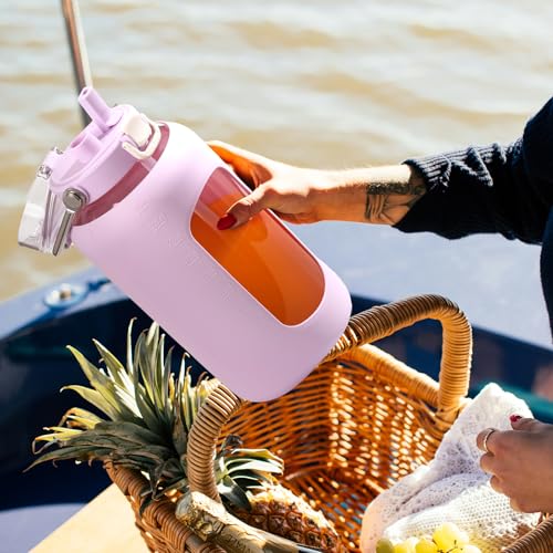84oz Glass Water Bottle