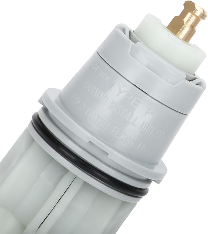 RP46074 Shower Valve Cartridge Assembly Compatible For Shower and Tub 13/14 Series Faucet, Single-handle Universal Valve Replacement Monitor Cartridge with RP22734 Bonnet NutNut.