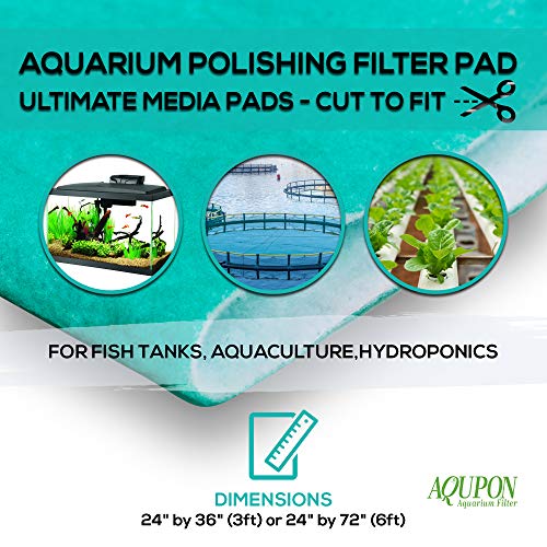 Aquarium Polishing Filter Pad 100 Micron Filters
