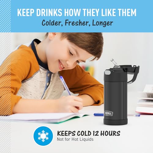 FUNTAINER Water Bottle with Straw