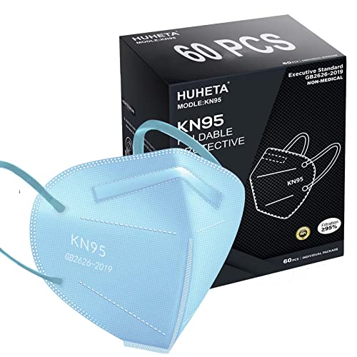 KN95 Face Mask 60 PCs (60 Count)