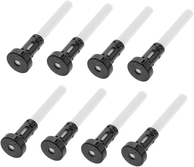 4sets Humidifier Replacement Wicks with Plastic Support Base for Optimal Humidification Cotton Stick Filter Holder Designed for Easy Replacement and Maximum Moisture Absorption - AquaVibe