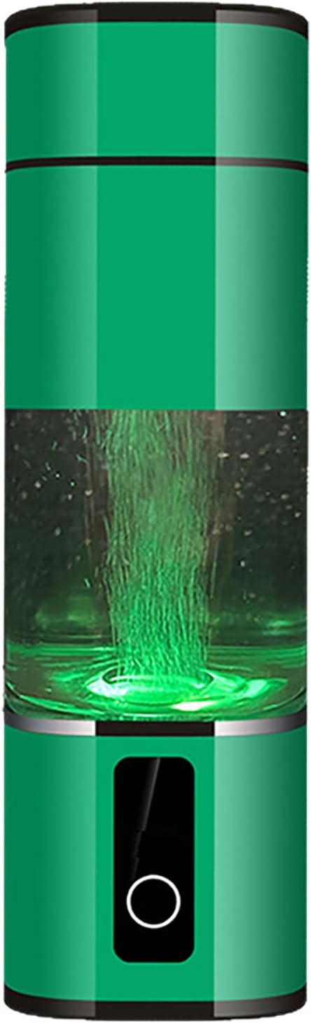 8000PPB Rechargeable PEM Hydrogen Water Bottle Generator – Portable Hydrogen Water Machine with LED, Smart Electric Hydrogenated Water Bottle for Travel, Fitness & Daily Hydration