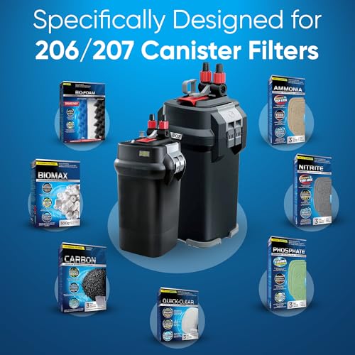 23 Pcs 206 207 Filter Media Canister Filter Maintenance & Replacement Filter Media Kit