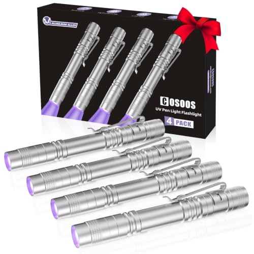 UV Black Light Flashlights (4 Count)