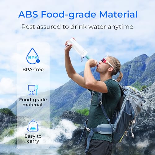 Portable Water Filter Straw (2 Count)