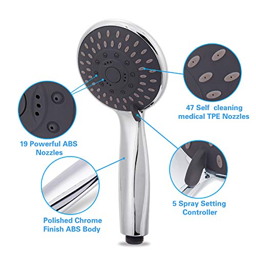 Handheld Shower Head High Pressure 5