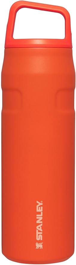 Stanley IceFlow Cap and Carry Water Bottle | Wide Mouth Twist Lid | Lightweight & Leakproof for Travel & Sports | Insulated Stainless Steel | BPA-Free