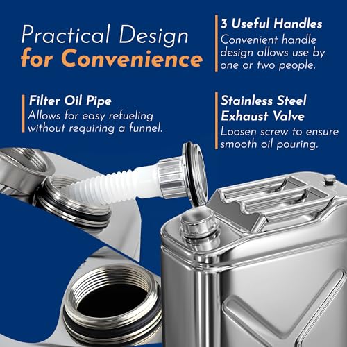 Stainless Steel Water Container for Camping